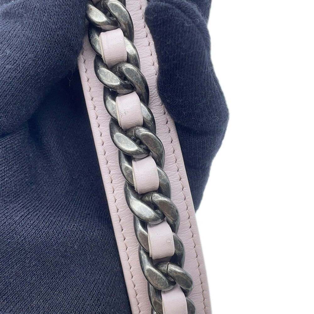 CHANEL Pink Logo Shoulder Bag - Picture 9 of 15